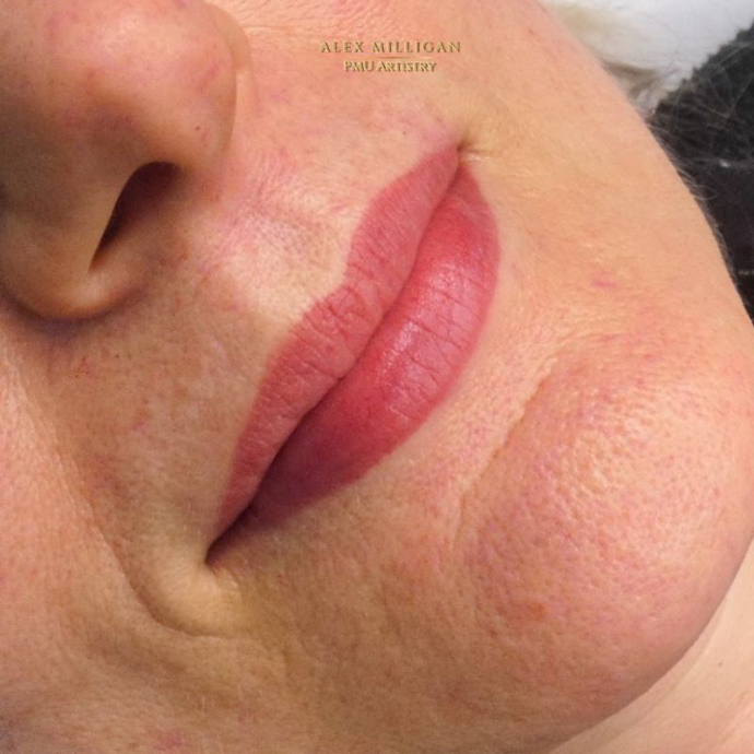 Natural lip blush Christchurch Dorset